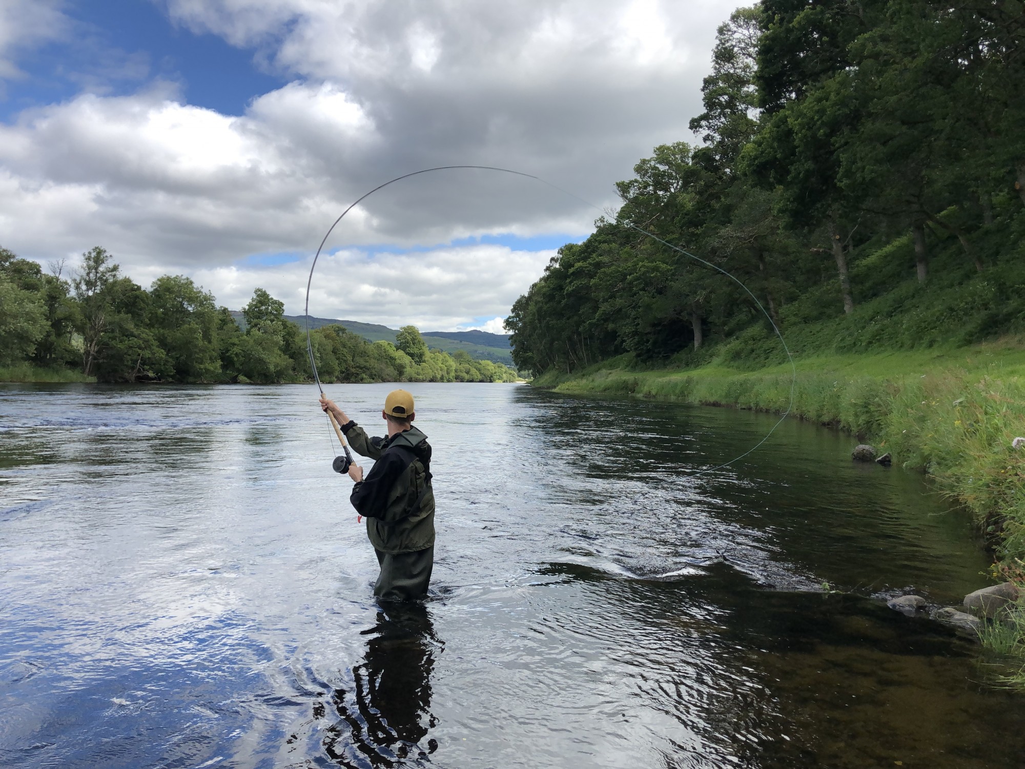 River Tay best fishing tackle & clothing for salmon fishing