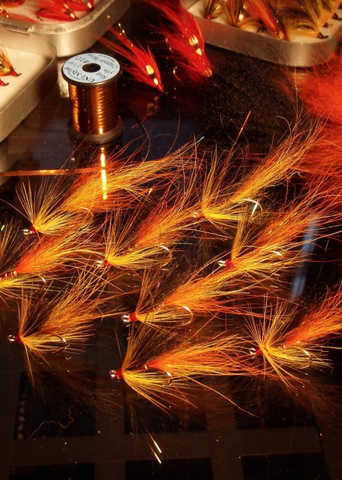 Copperass Salmon Flies
