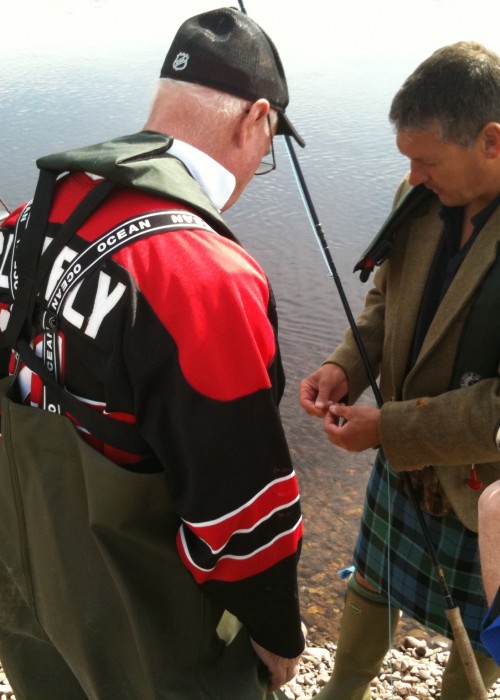 Salmon Fishing Tuition On The River Tay