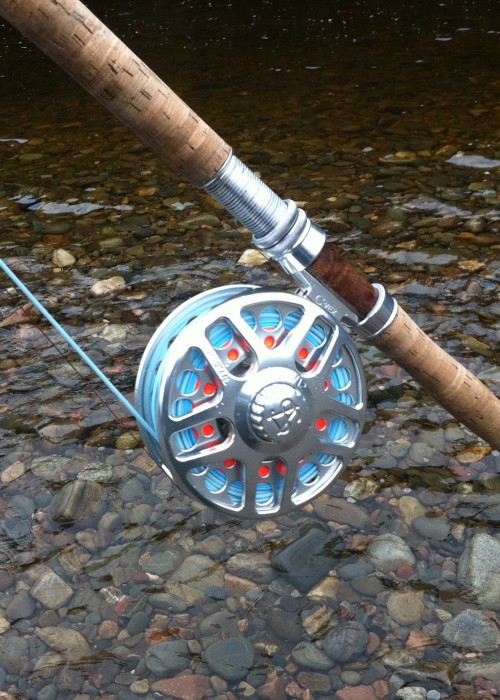 Here's the salmon fly fishing kit I like to use the most. My Van Staal C-Vex 9/11 Combo fly reel fitted with my Monteith Speycaster 10/11 multi-tip fly line and Monteith Speycaster salmon fly rod bring back some special memories over the last 20+ years.
