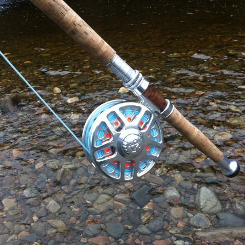 Here's the salmon fly fishing kit I like to use the most. My Van Staal C-Vex 9/11 Combo fly reel fitted with my Monteith Speycaster 10/11 multi-tip fly line and Monteith Speycaster salmon fly rod bring back some special memories over the last 20+ years.