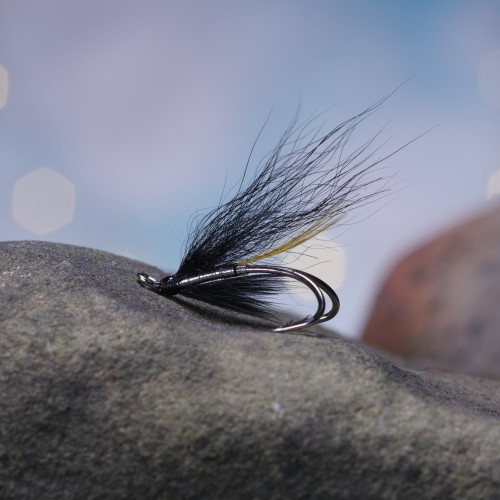 This is a truly effective low clear warm Summer water fly that I first observed it's brilliance way back in 1976 while landing a salmon for a guest at the Cottar Pool on the Newtyle Beat near Dunkeld on the River Tay.
