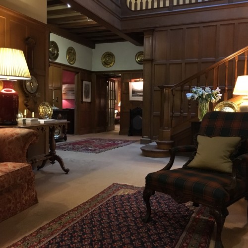 There's quite a few beautiful local hotels to choose from in the various salmon river valleys of Scotland. This fine shot was taken at the Kinloch House Hotel at Forneth which is between Blairgowrie and Dunkeld.