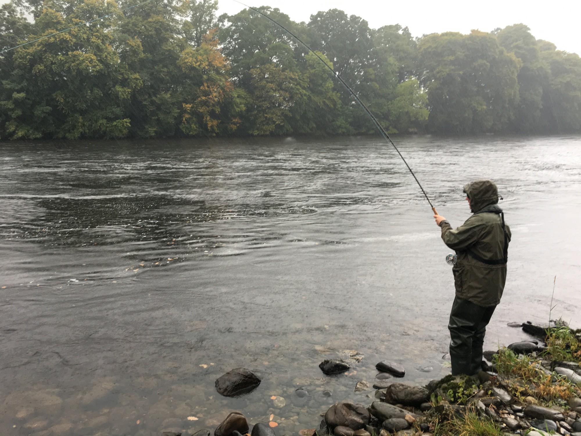 How To Fish For Salmon In High Water Conditions